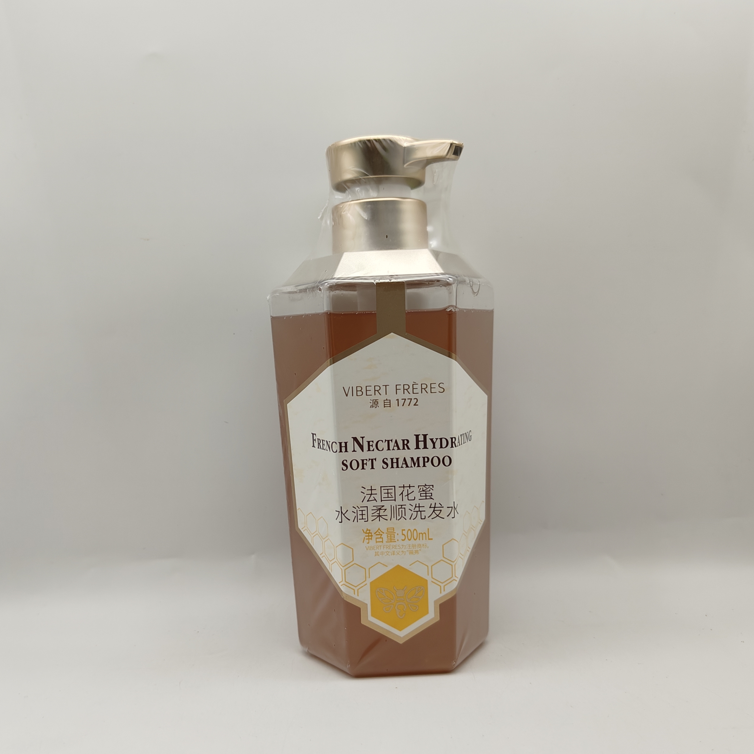 法国VF薇弗洗发水500ml 法国花蜜水润柔顺洗发水柔顺顺滑改善毛躁