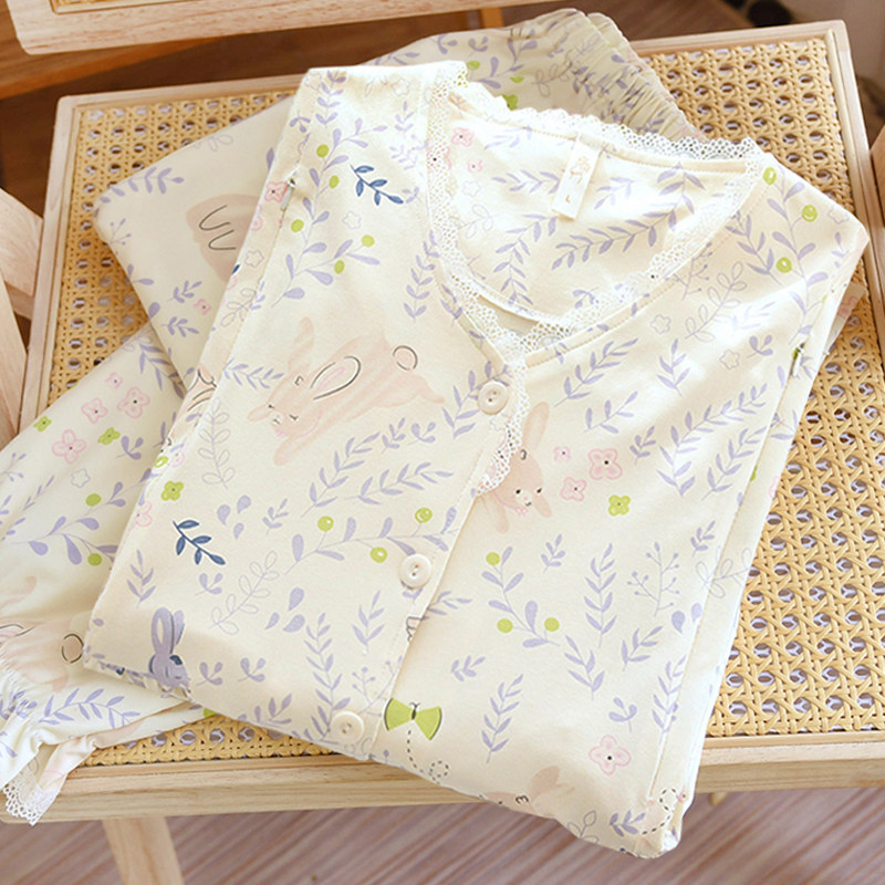 春夏季薄款月子服纯棉吸汗透气孕妇睡衣产后大码哺乳喂奶衣家居服,孕妇装/孕产妇用品/营养,家居服套装,淘宝优惠券,粉丝福利购,淘宝优惠卷