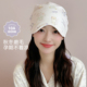 月子帽产后秋冬季 春夏防风发带 纯棉a类产妇大头围12月份1孕妇薄款