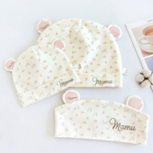 春秋季 纯棉月子帽孕妇产后防风帽大头围睡觉可戴吸汗保暖透气头巾