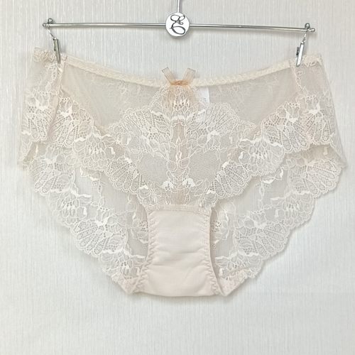 EBLIN女无痕蕾丝蝴蝶结内裤镂空