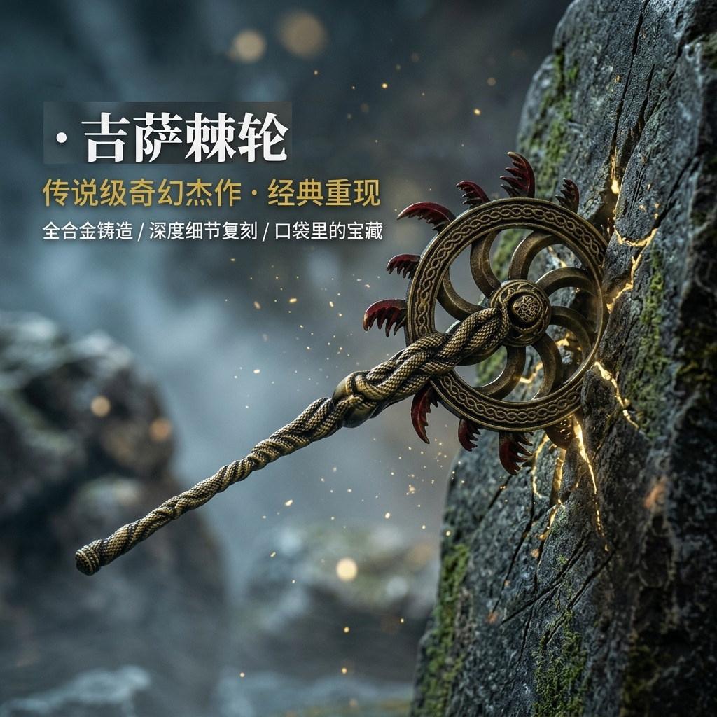 艾尔登法环基萨的刺轮金属模型