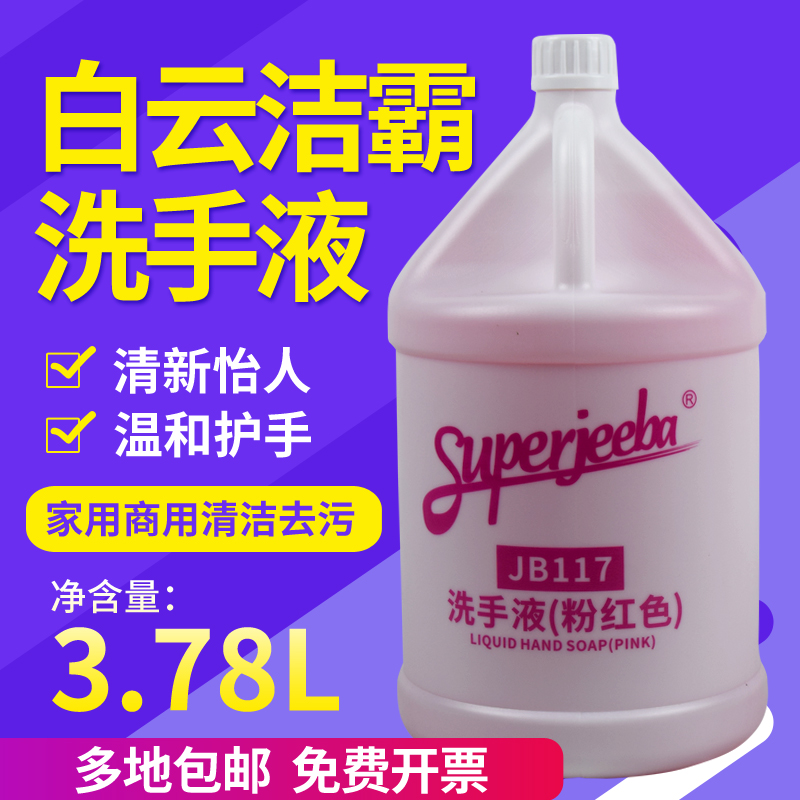 洁霸替换装清爽花香宾馆洗手液