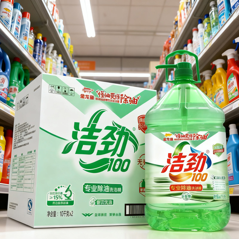 金龙鱼洁劲100洗洁精商用大桶装10KG餐饮洗碗洗果蔬去油渍无香精,洗护清洁剂/卫生巾/纸/香薰,洗洁精,淘宝优惠券,粉丝福利购,淘宝优惠卷