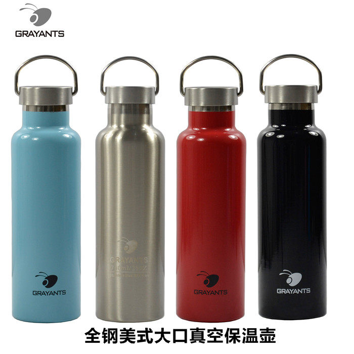 Grayants304 Stainless steel vacuum heat preservation Cold pot Sport Bottle outdoors Bicycle Riding Bodybuilding Water cupin the Outdoor/Mountaineer/Camping/Travel Goods , Drinking utensils/Water container , Kettle  category - from Buy2taobao.com to provide professional Taobao agent buy service