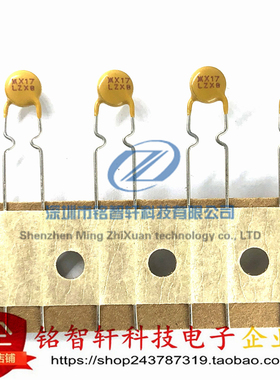 原装 RXEF017-2 RF2641-000 丝印 X17 插件 自恢复保险丝 60V 40A