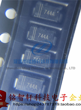 贴片稳压二极管 1SMA4744A 丝印 744A SMA DO-214AC 15V 1W 原装