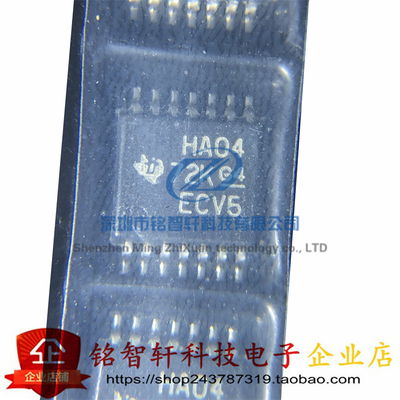 原装 SN74AHC04PWR 丝印 HA04 TSSOP14 贴片逻辑IC芯片 反相器