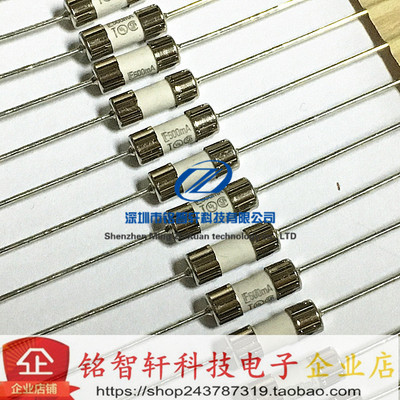 原装  0875.500MRET1P 保险丝管 250V .0.5A 3.6X10 SB PT 全新