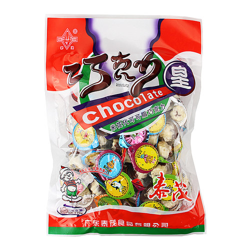 8090后怀旧零食巧克力皇米花巧克力杯泰茂儿时回忆240g朱古力仔 - 封面