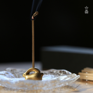 随时随地 含线香香立香托 松弛生活 便携随行香盒套装 亦喜No.26