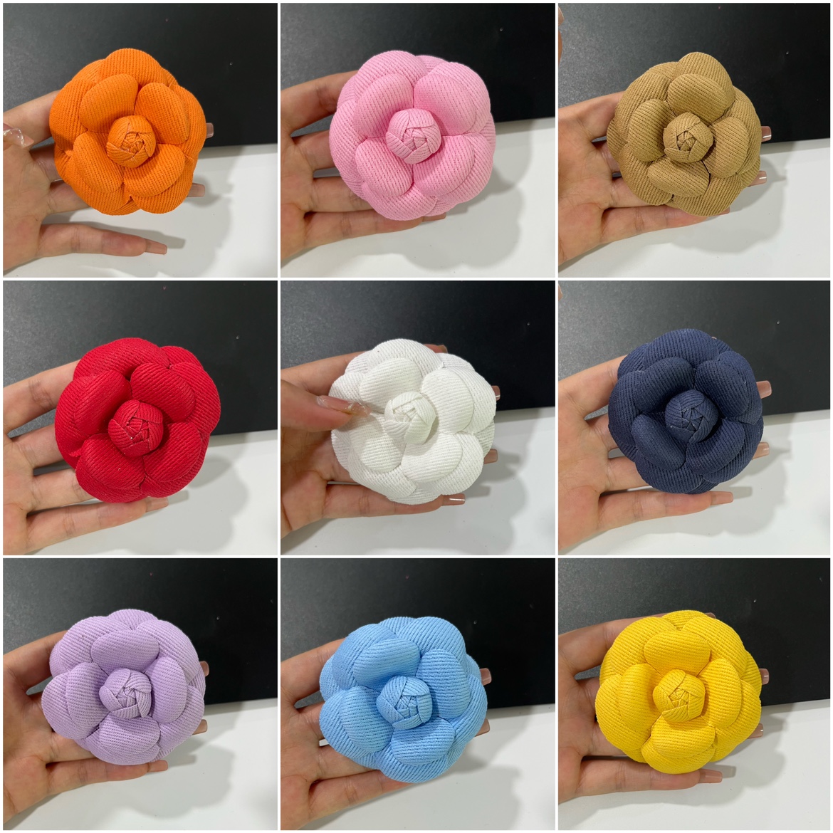 6.8cm高端牛仔布6.6小香女