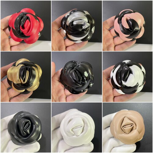 直径6.6cm10x1羊皮双配色小香女