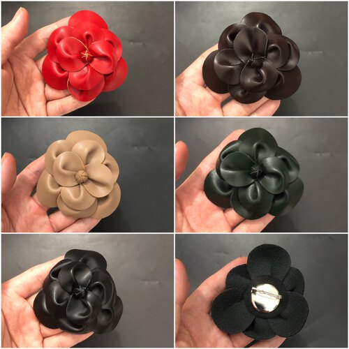 全7.8cm新款DIYpu胸花
