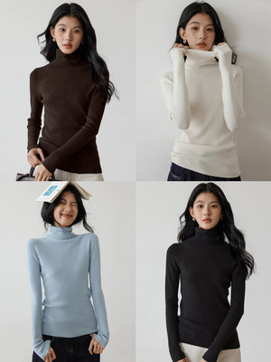 ALX｜薅羊毛了！加厚高领堆堆领百搭爆款打底衫(含100%绵羊毛)