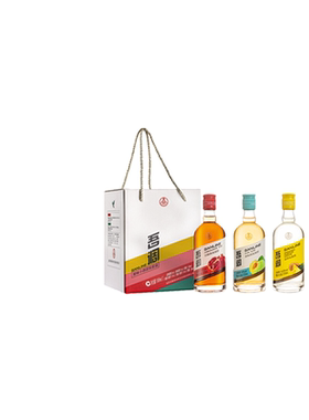 【国企保真】五粮液仙林生态吾调果酒 蜜桃菠萝青梅石榴 375ml*4