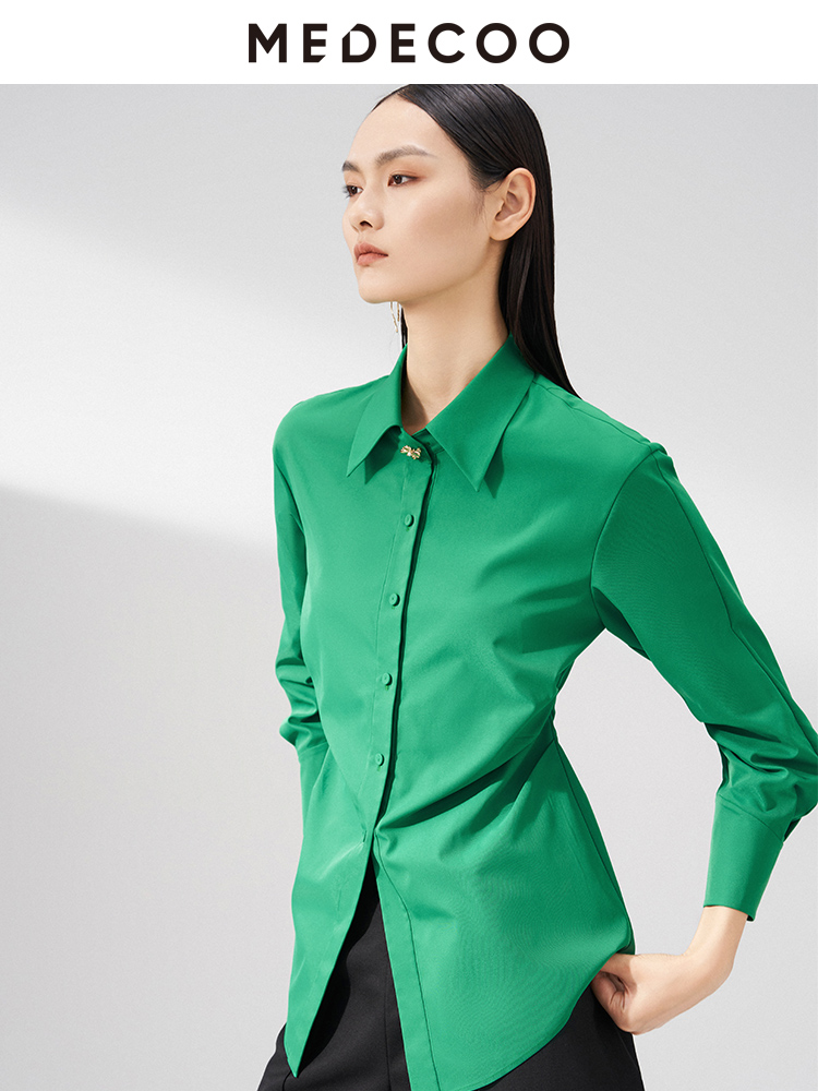 MEDECOO修身减龄时尚衬衫