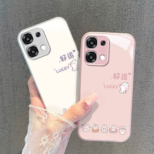 适用OPPOA系列好运兔子手机壳