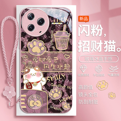 适用红米K系列招财猫手机壳