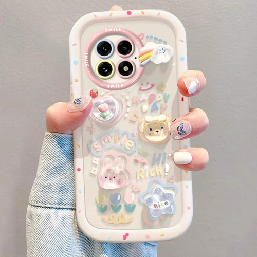 适用一加系列兔子小熊手机壳