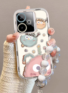 适用怪兽手链realmeGT7PRO竞速版手机壳真我neo7x爆款neo5se全包6专用3少女2男GTneo闪速版防摔保护套新款外