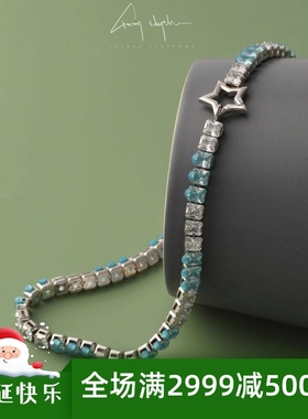 潮流中性星星设计欧美手工项链