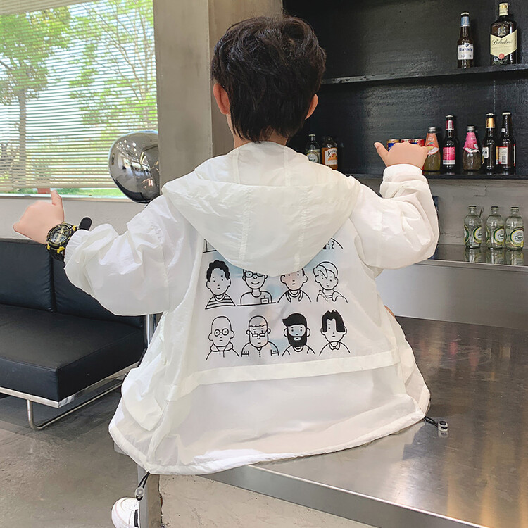 夏季工装骑行男女通用5000mm及以下儿童皮肤衣/防晒衣