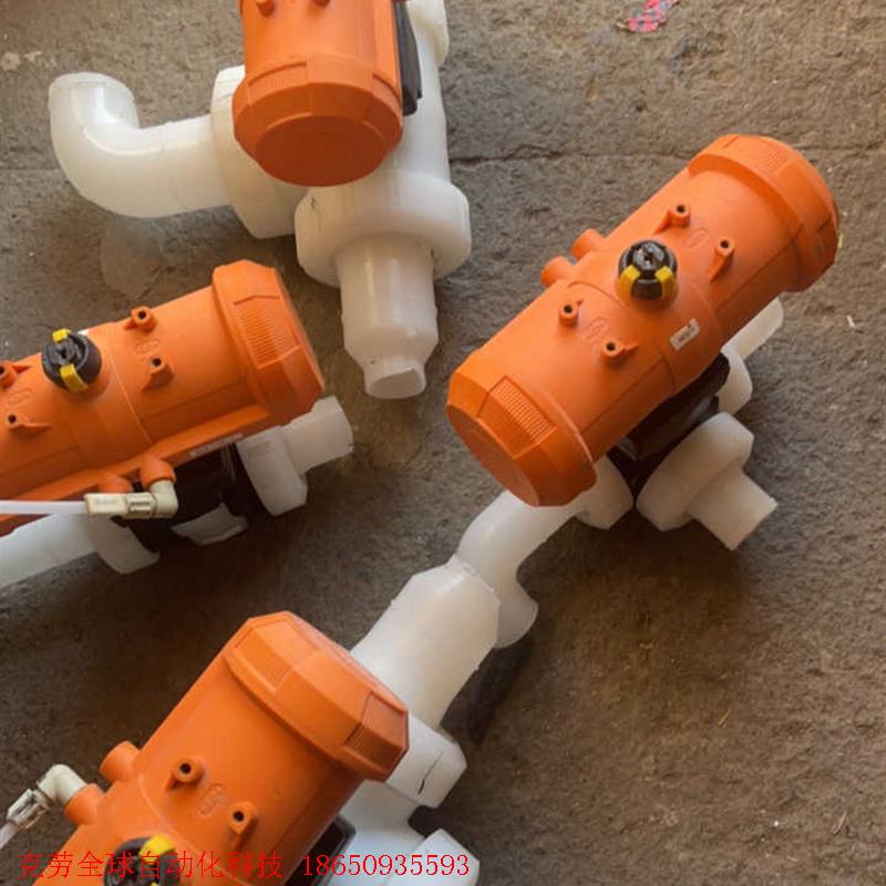 GF  三通阀体pvdf d63DN50  d40DN32,