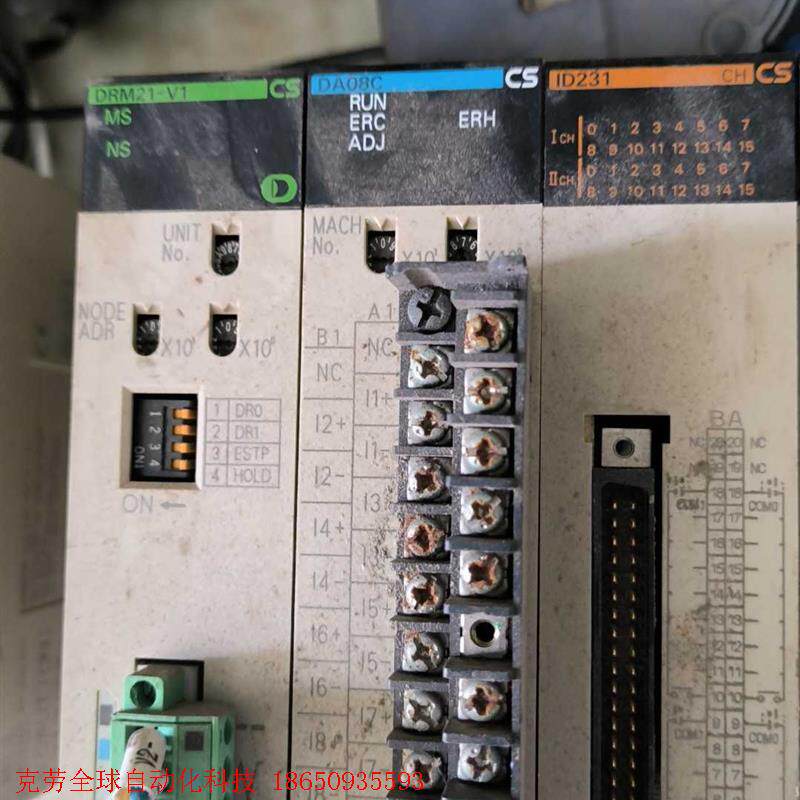 CS1W-DA08V omron模拟量模块 功能正常 cs1