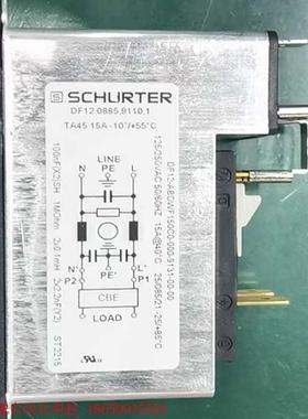 SCHUSTER 电源滤波器 DF 12.0885.9110