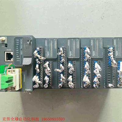 拆机施耐德PLC模块 TM251MESC