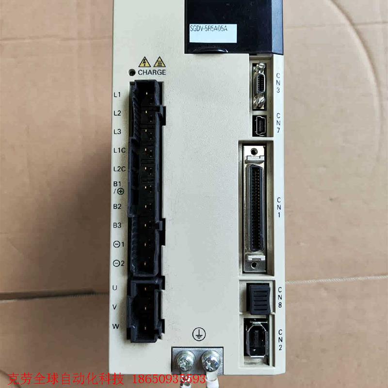 安川驱动器 SGDV-5R5A05A  750W(有两台)