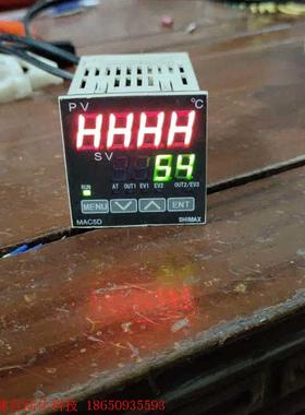 拆机日本岛通SHIMAX温控表器仪表MAC5D-KAF-NN