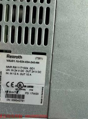 力士乐工控机控制器VAU01.1U-024240-NN