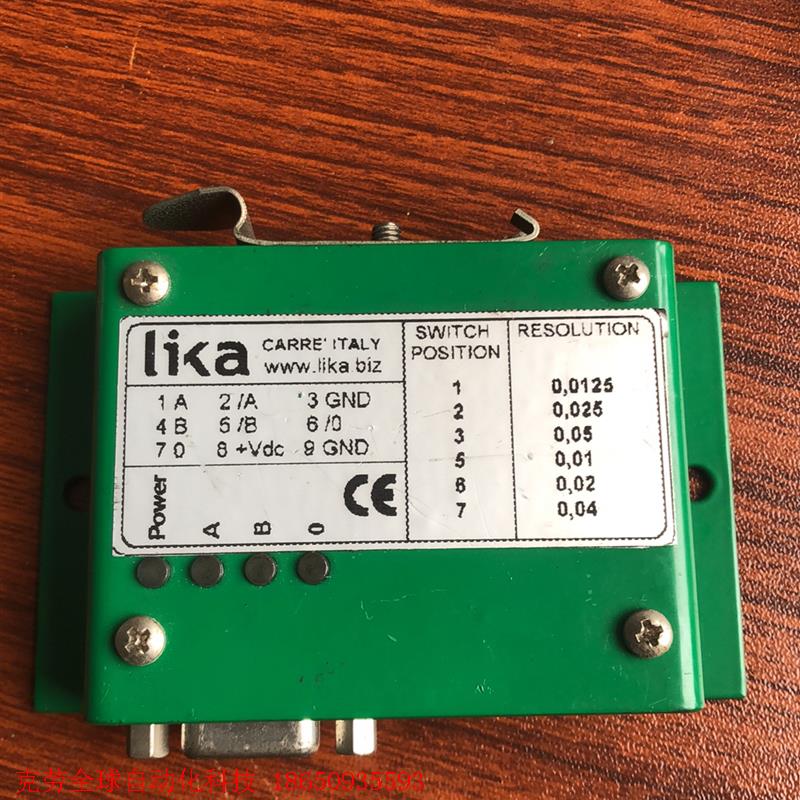 意大利lika信号处理器EBOX-1/S572 实物拍摄