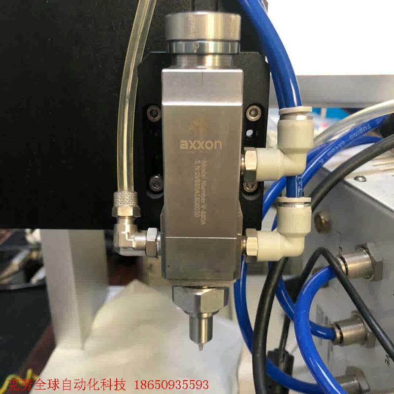 轴心二手点胶机行程300进口配置,带阀 阀控制器 手柄控制器