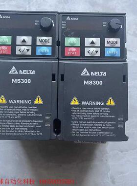 台达MS300变频器,VFD1A6MS21ANSAA两台,0