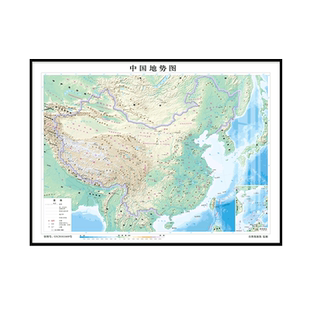 京津冀地图粤港澳大湾区地图办公室墙面挂画地图壁画