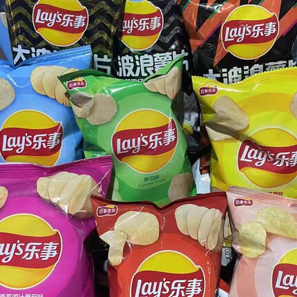 超值清仓】乐事薯片 大波浪临期40克70g袋装特价处理解压休闲零食