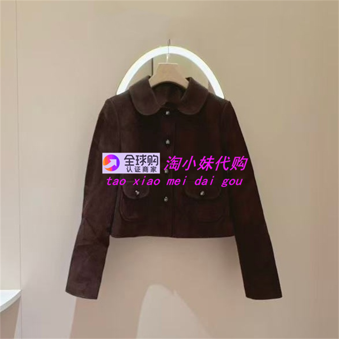 JR专柜正品2025秋新款皮衣外套