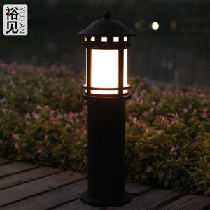 裕见防水户外灯田园风光灯室外立柱灯草坪灯草地灯欧式景观庭院灯