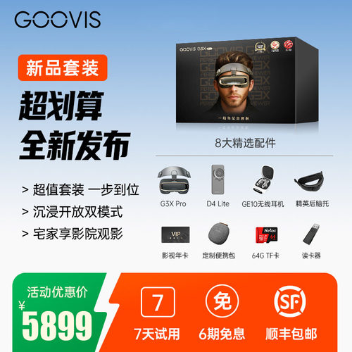 GOOVISG3XPro高清头戴显示器