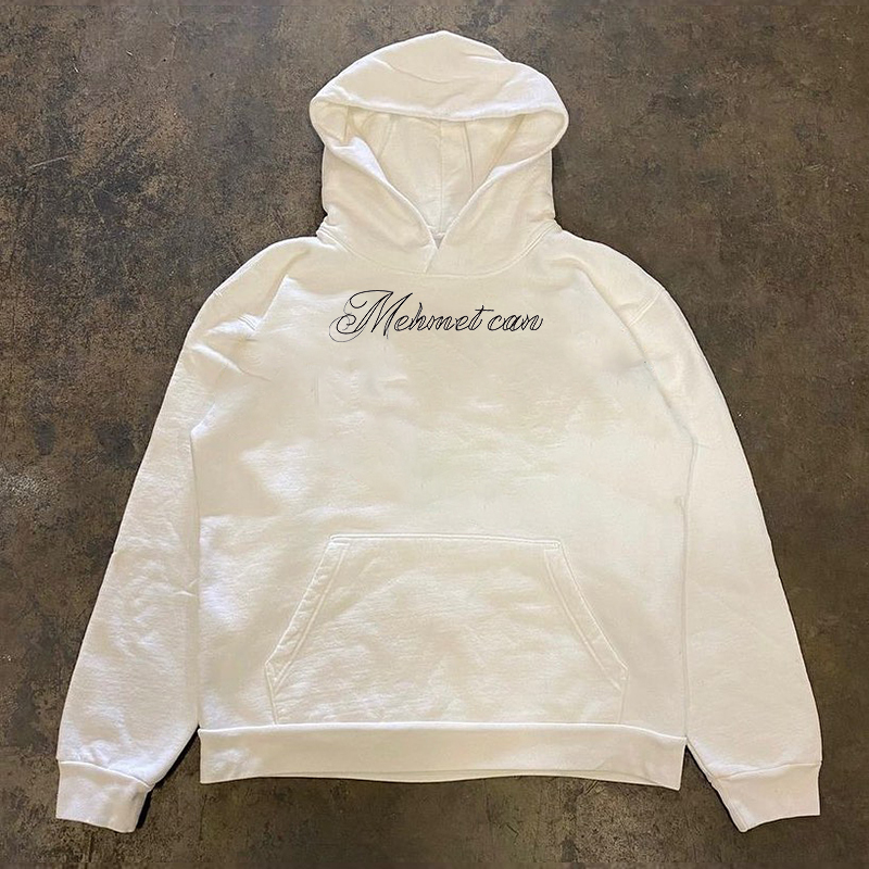 宽松男女情侣美式百搭连帽卫衣