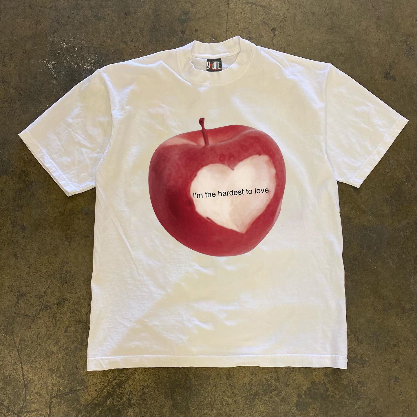 宽松男女情侣美式百搭短袖T恤