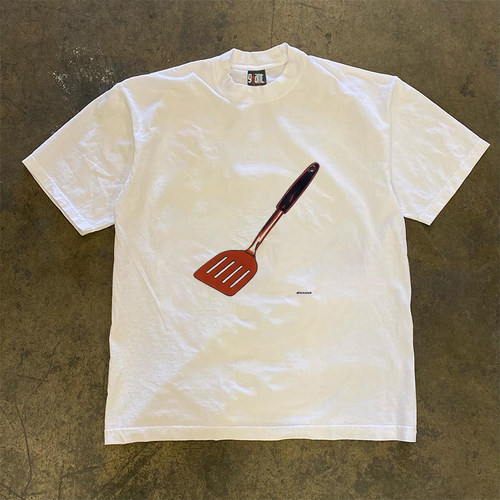 宽松男女情侣美式百搭短袖T恤