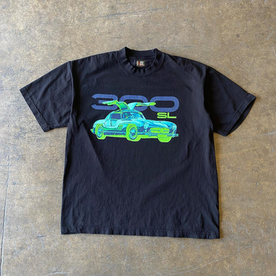 宽松男女情侣美式百搭短袖T恤