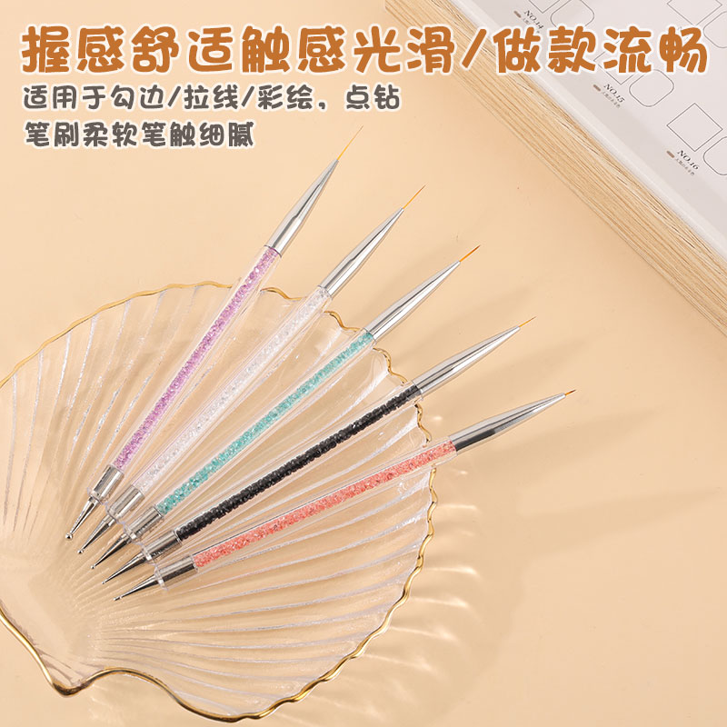 美甲拉线笔全套装彩绘画花笔