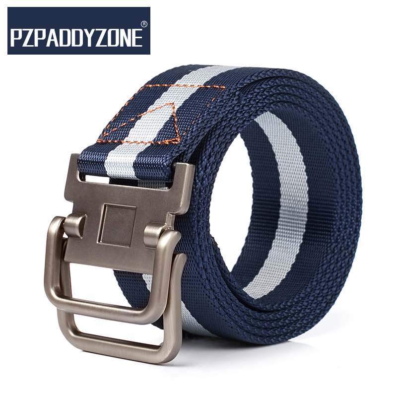 夏季帆布腰带男士皮带男学生青年韩版裤腰带双