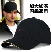 加深棒球帽大头围遮阳帽男中年鸭舌帽 防晒帽子春秋季 2026新款 男士