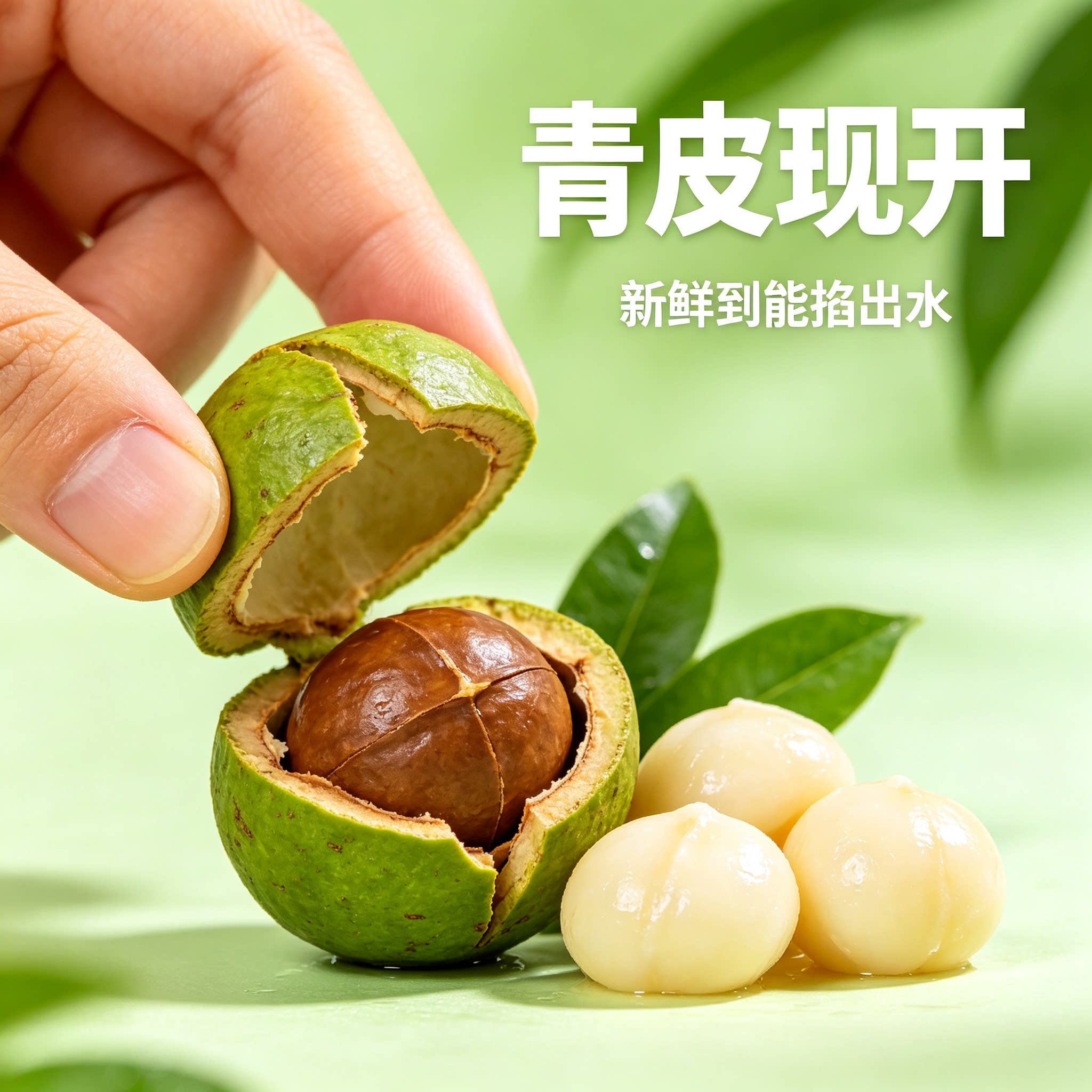 澳洲坚果夏威夷鲜果现开现吃追剧零食送老人送健康清甜香无哈喇味